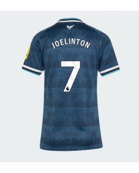 Newcastle United Joelinton #7 Maglia Gara Trasferta Repliche 2026-27 Donna Maniche Corte Newcastle United Joelinton #7 Maglia Gara Trasferta Repliche 2026-27 Donna Maniche Corte